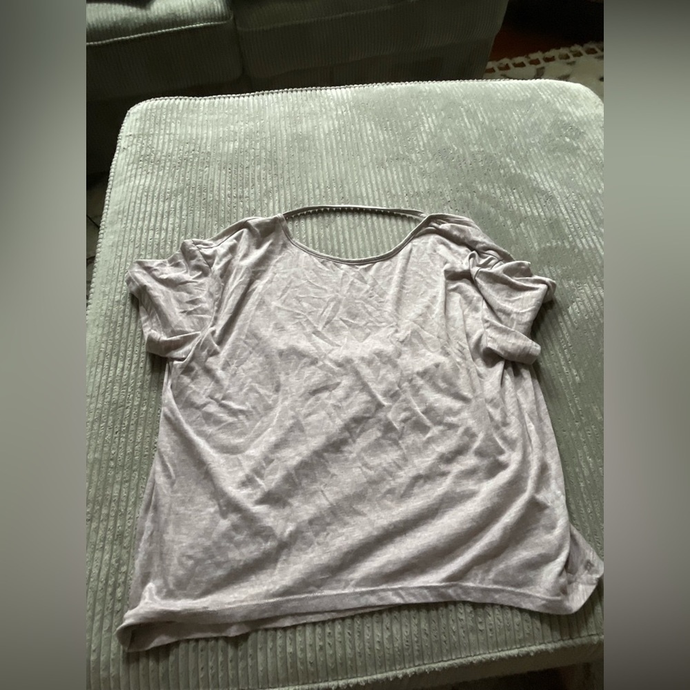 Piece Apparel Open Back Scoop T Shirt Medium - Picture 4 of 4
